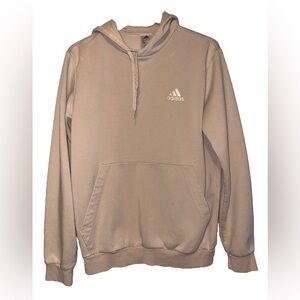 Adidas Beige cream  Hoodie large